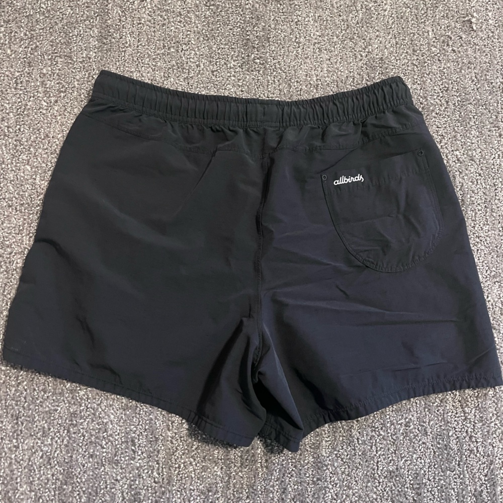 Allbirds Natural Run Shorts Black Running Shorts Small NWOT - Picture 6 of 7